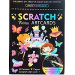 4AKID A5 Creative Color Scratch Art Cards For Kids - Fairies