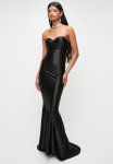 Sissy Boy Making Headlines: Strapless Maxi Dress With Cups - Black