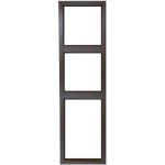 Robmeg Top Hung Sidelight 2 Vent Bronze 600MM X 2100MM SL621