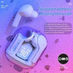 Tws Wireless Gaming Headphones Low Latency Transparent Cabin Built-in Microphone Multi-color Options Wireless Music MINI Headpho