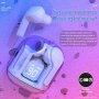TWS Wireless Gaming Headphones Low Latency Transparent Cabin Built-in Microphone Multi-color Options Wireless Music Mini Headphones Suitable For Sports Games Exercise Home Daily &