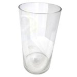 Glass Cylindrical Flower Vase Round 30CM