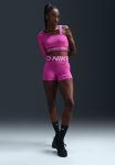 Nike Pro Sculpt Dry Fit Short - Hot Fuchsia reflective Silv