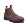 Dot Chelsea Safety Boot Brown