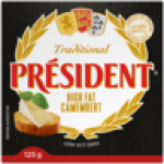 High Fat Camembert Cheese 125G