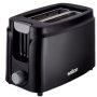 Salton 2 Slice Cool Touch Black Toaster