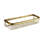B Series - Brushed Gold Side Shower Shelf
