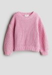 Knitted Chenille Jumper - Pink