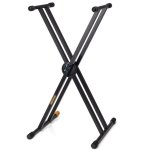 Hercules Stand KS120B Ez-lok Double X Keyboard Stand - A1 Sound
