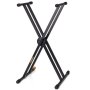 Hercules Stand KS120B Ez-lok Double X Keyboard Stand - A1 Sound