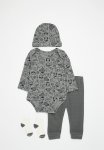 PoP Candy Bodyvest Legging Socks & Beanie Set-grey