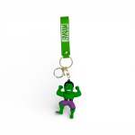Cartoon Green Frog Keychain