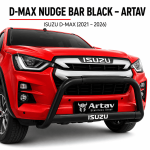 Isuzu D-max 2021-2026 Nudge Bar Black –