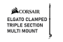 Corsair Elgato Clamped Triple Section Multi Mount