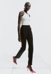 Flared Trousers - Black