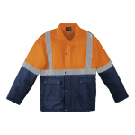 Venture Padded Jacket Ven-jac - 4XL Safety Yellow navy