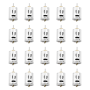 20X Dc 12V 1-1 2A 15000RPM High Torque Electric Motor For Diy Car Toys