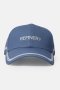 Striped Logo Baseball Cap - O / Blue