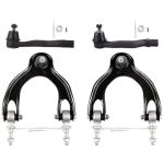 4PC K90448 K90449 ES3331 ES3332 Front Upper Control Arm And Ball Joint Kit For Honda Civic 1992 1993 1994 1995 Replacement For A