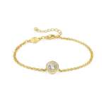 Aurea Bracelet Sterling Silver And Stones