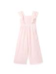 Laurie Ruffle Girls Jumpsuit - 9-10 Yrs Ballet Pink