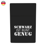 Cigarette Box Cover Schwarz Ist Bunt Genug