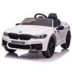 BMW M5 Ride On Car With Rc 24V - White