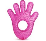 Munchkin Fun Ice Chewy Teether - Hand Teether Pink