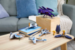 Disney Pixar Lightyear Hyperspeed Vehicle With Matching Pilot Figure