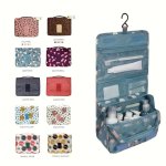 Travel Hanging Hook Wash Bag Large Capacity Cosmetic Bag Multifunctional Storage Bag