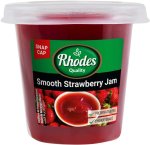 Rhodes Strawberry Jam 290 G