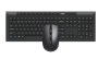 Rapoo 8210M Multi-mode Wireless Keyboard And Mouse Combo - Black