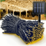 Solar-powered Fairy Lights: 8 Modes Waterproof Outdoor Christmas Party Decorations Garden Lights White warm White IP65