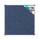 Parrot Bulletin Board Ribbed Aluminium Frame 1200X1200MM – Denim – BD0652C