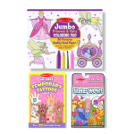 Melissa Kids Colouring Activity Set Of 3 Pink