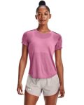 Women's Ua Streaker Snowcloud Short Sleeve - Pace Pink Sm