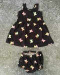 Woolworths Blue Butterfly Dress And Bloomer 3 6M