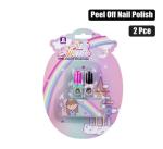 Playset Make Up Peel Off Nail 2PC