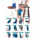 Cold Therapy System With Cuff Thigh Knee And Angle