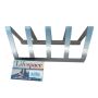 Lifespace Premium Stainless Steel T-bone / Chop Rack - 4 Slot