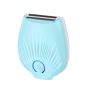 Portable 3 In 1 Facial Bikini Leg Hair Remover Electric Epilator - Blue