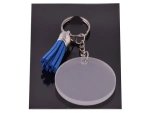 Acrylic Keychain With Tassles