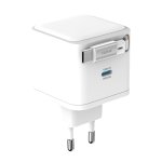 Snug 1 Port Pd Charger With Retractable Cable – 35W – White