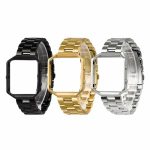 Fitbit Killer Deals Stainless Steel Strap W metal Frame For Blaze - Best Bargains Online