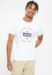 Levi's Circle Text Grp Tee - Brilliant White