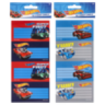 Book Labels 16-PACK Design May Vary