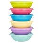 Assorted Baby Feeding Bowl & Lid 6 Pack