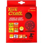 Tork Craft Sanding Disc Velcro 150MM 240G 10PK