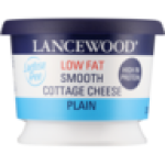 Lancewood Plain Lactose Free Low Fat Smooth Cottage Cheese 250G