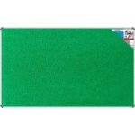 Parrot Bulletin Board Ribbed Aluminium Frame 2000X1200MM - Palm